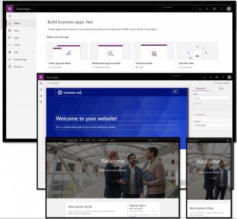 PowerApps Portals are now Generally Available logo