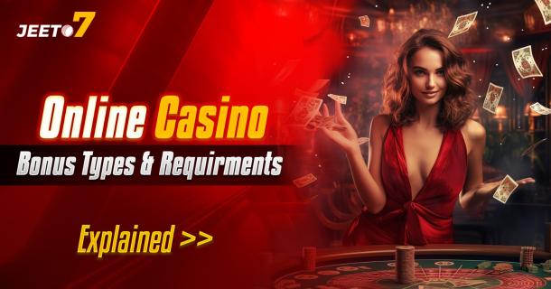 ONLINE CASINO BONUS TYPES AND REQUIRMENTS: EXPLAINED logo