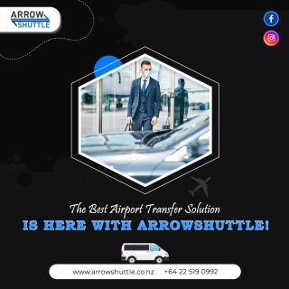 The Best Airport Transfer Solution Is Here With ArrowShuttle! logo