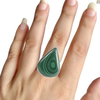 Malachite Ring A Glowing Green Colored Gemstone logo