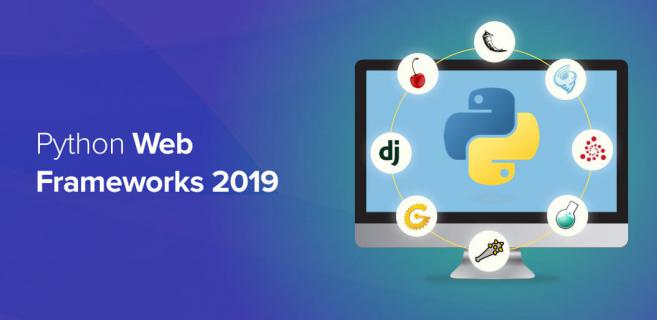 Python Frameworks for Web Developers in 2019 logo