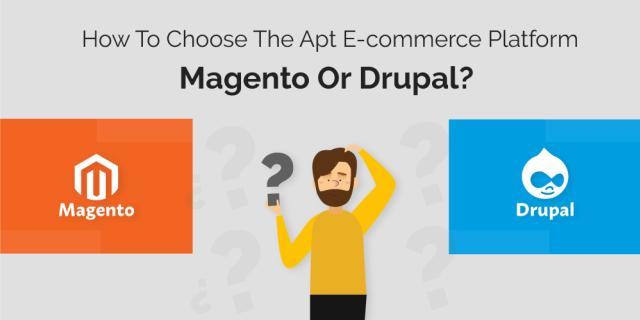 Confused Whether to Choose Drupal or Magento? Here is the Solution logo