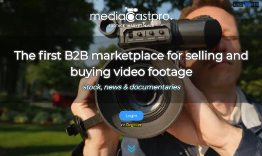 mediaCastpro footage marketplace logo