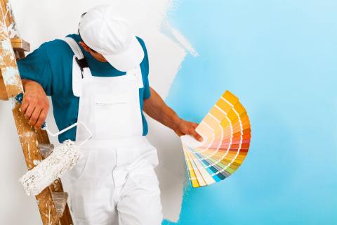 Transforming Spaces with Paint: Exploring Drywall, Interior, and Exterior Painting logo