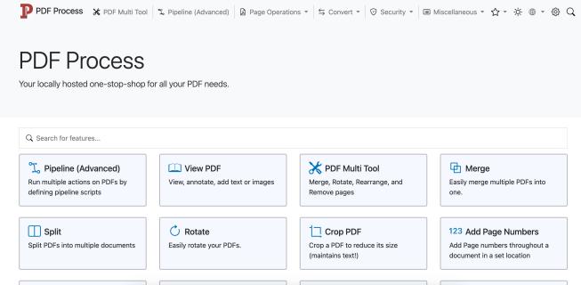 PDF Process - Free Multifunctional PDF Processing Tools logo