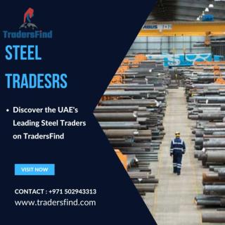 Discover Top Steel Stockists in UAE on TradersFind logo