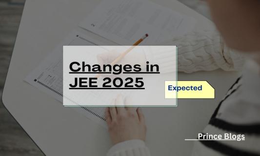 Changes in JEE Mains 2025 logo