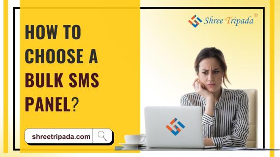 How to Choose a Bulk SMS Panel? Shree Tripada logo