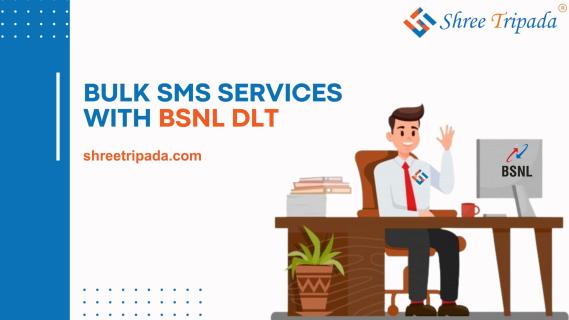 Bulk SMS Services With BSNL DLT | Shree Tripada logo