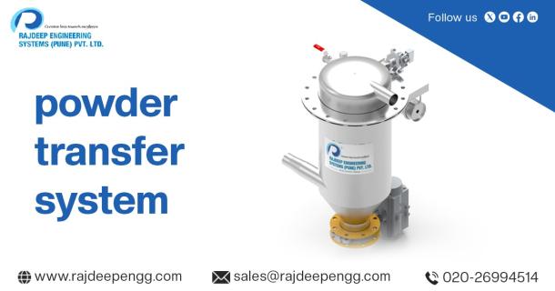 Versatile Solutions for Powder Transfer: Rajdeep Engineering's Powder Transfer System logo