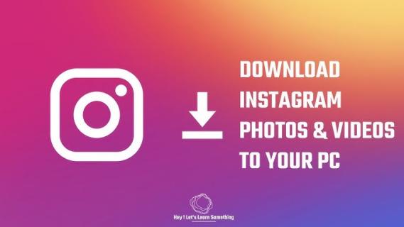 Download private photos, videos, and Story from Instagram logo