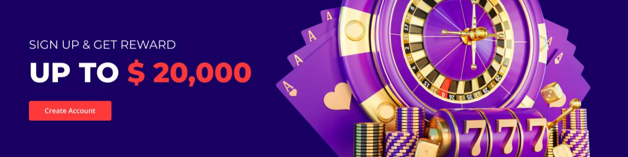 Bitz Casino Website - Welcome Bonus $20 000 logo