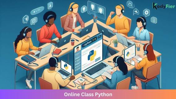 Online Class Python: Harness the Power of Coding with Kodyfier's Expert-Led Sessions logo