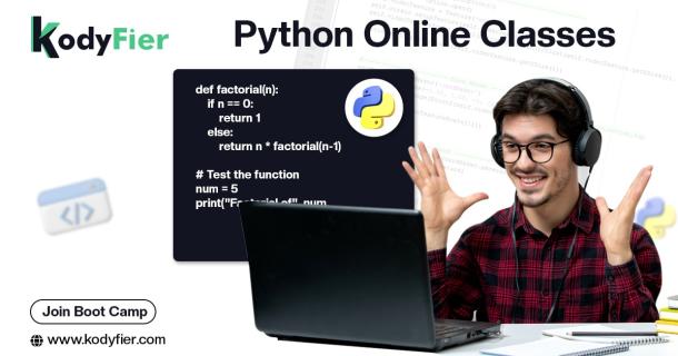 Online Python Courses at Kodyfier: Kickstart Your IT Career Today logo