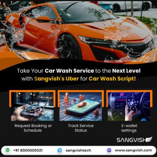 Uber for Car Wash – Best Uber Clone for Car Wash App Development in 2024 logo