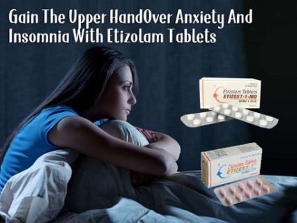 Gain The Upper Hand Over Anxiety And Insomnia With Etizolam Tablets logo