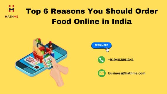 Top 6 Reasons You Should Order Food Online in India logo