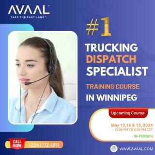 AVAAL Truck Dispatch Training in Winnipeg, MB! Starting from 13th to 15th of May 2024 logo