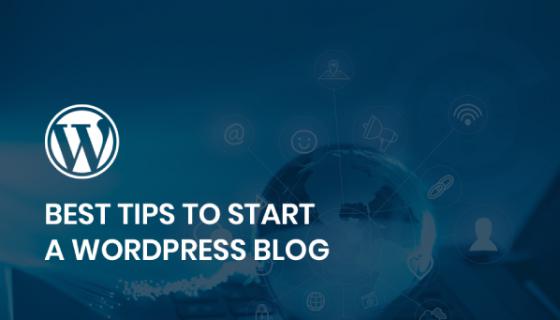 Best Tips To Start A WordPress Blog logo