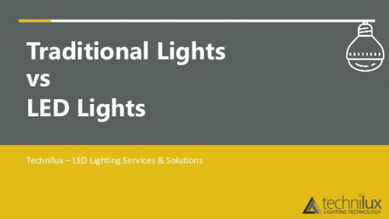 Traditional vs LED Lighting For Commercial Use logo