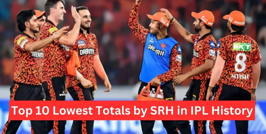 Top 10 Lowest Totals by SRH in IPL History logo