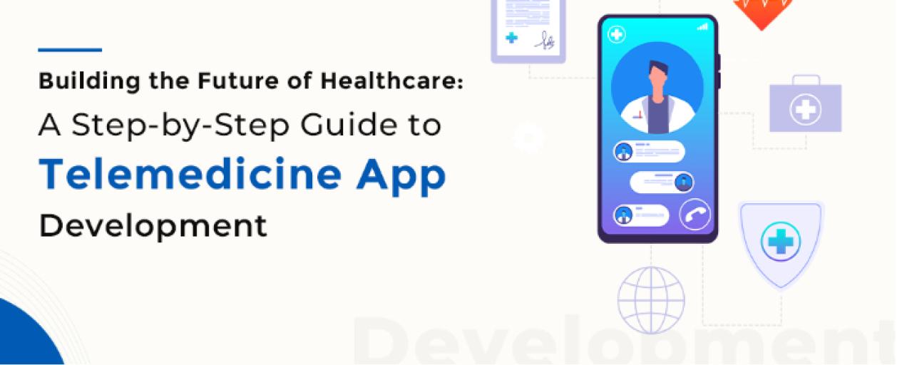 Healthcare app development logo