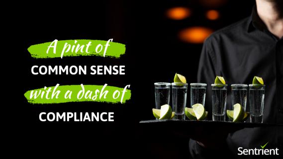 A Pint of Common Sense with a Dash of Compliance logo