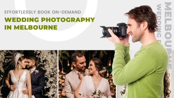 Effortlessly Book On-Demand Wedding Photography in Melbourne logo