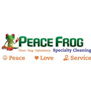 Peace Frog Specialty Cleaning - Austin’s earth-friendly 5-star carpet cleaning company logo