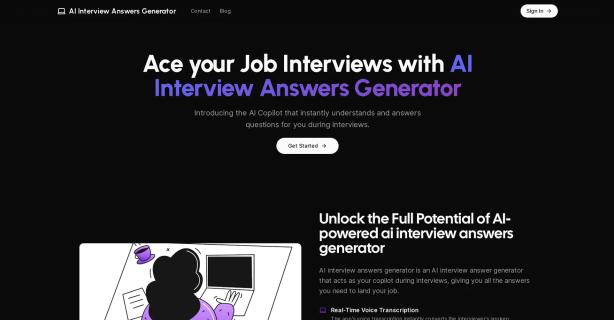 AI Interview Answers Generator logo