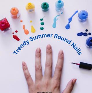 Trendy Summer Round Nails logo