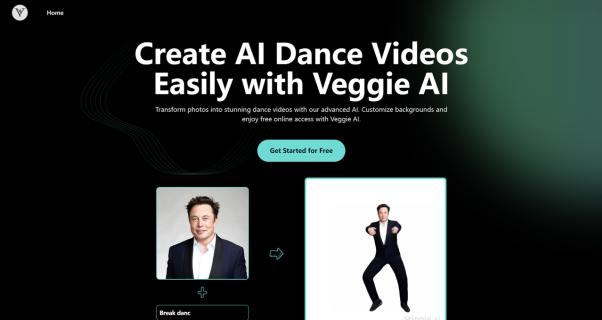 VeggieAI.dance: Create AI Dance Videos with Veggie AI Free Online logo