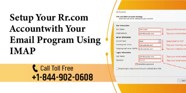 Now Setup Rr.com Account With Your Email Program Using IMAP logo