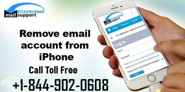 Remove Roadrunner Email Account From IPhone | +1-844-902-0608 logo