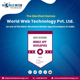 World Web Technology Most-Reviewed Mobile App Developers in India logo