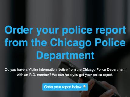 Chicago Police Report logo