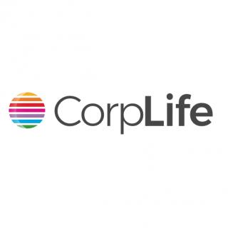 CorpLife - Digital expense manager, employee benefits world logo