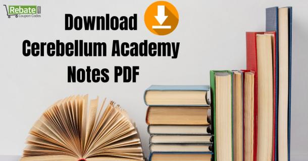 How to Download Cerebellum Academy Notes PDF logo