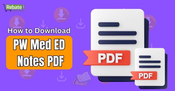 How to Download PW Med ED Notes PDF logo