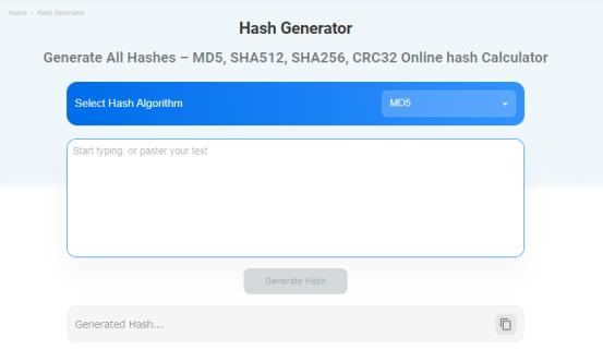 Ultimate Hash Generator for Free logo