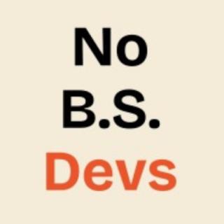 No B.S. Devs logo