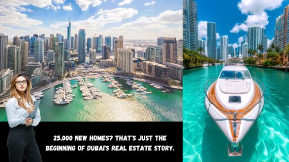 Dubai Real Estate Boom: 25,000 New Homes Expected Amidst Off-Plan Frenzy logo