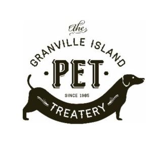 The Granville Island Pet Treatery logo