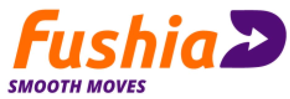 Fushia Movers logo