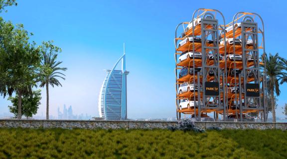 Space-Saving Car Parking Solutions Dubai | PARK UP logo