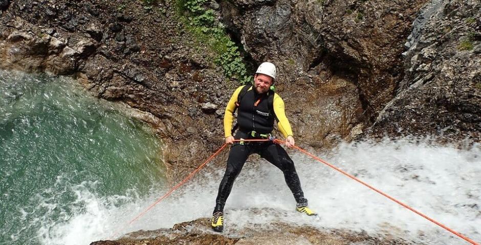 Canyoning in Nepal logo