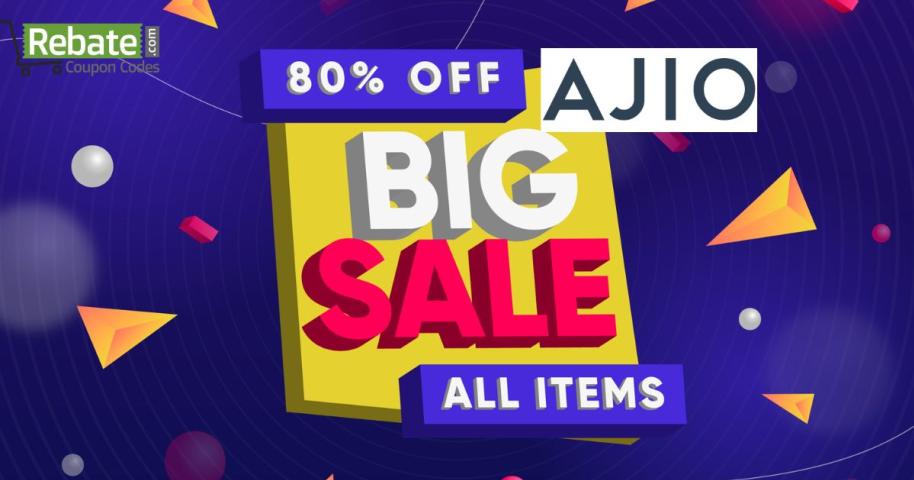 Ajio Upcoming Sale 2024: Upto 80% off on all Iconic Fashion logo