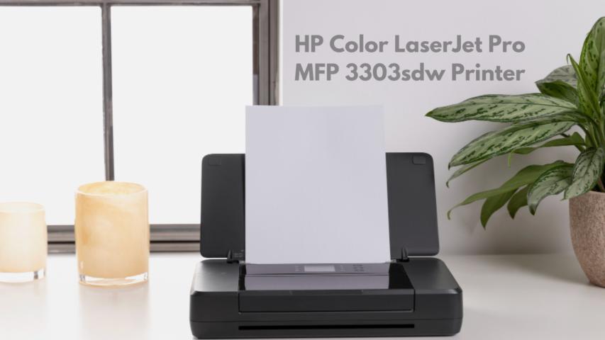 Boost Productivity with the HP Color LaserJet Pro MFP 3303sdw logo