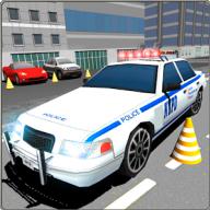 City Police Car Parking Sim 3D logo