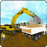 Real Excavator City Builder 3D logo